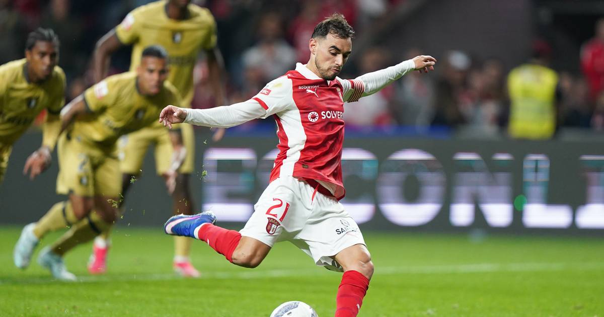 SC Braga empata com Famalicão com penálti nos descontos