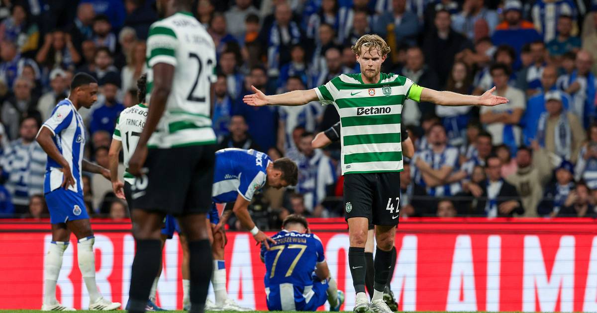 Pós-Clássico: Sporting apresenta queixa contra Gabri Veiga após entrada sobre Hjulmand