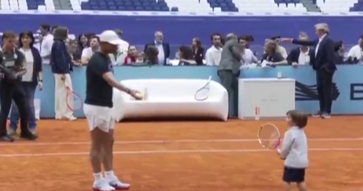 Filho de peixe sabe nadar: Filho de Rafael Nadal dá que falar no Open de Madrid