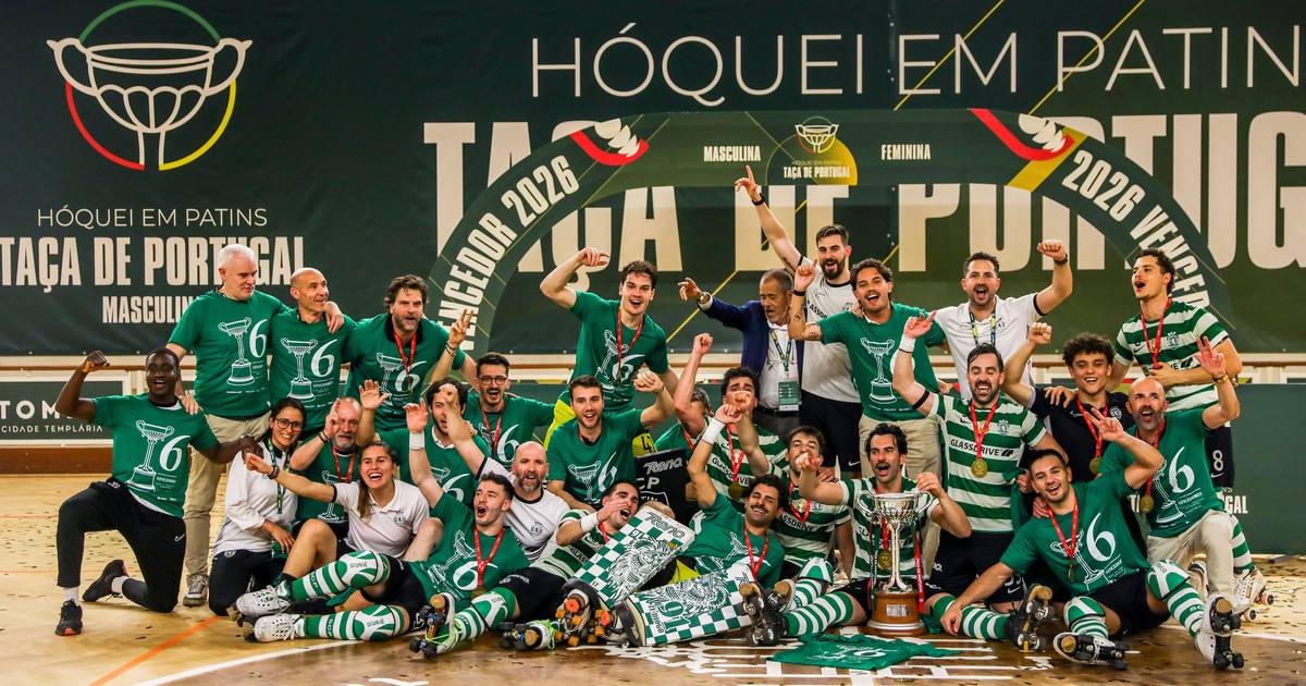 Sporting conquista sexta Taça de Portugal de hóquei em patins