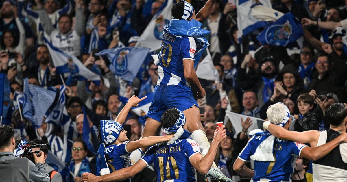 As imagens da festa dos campeões
