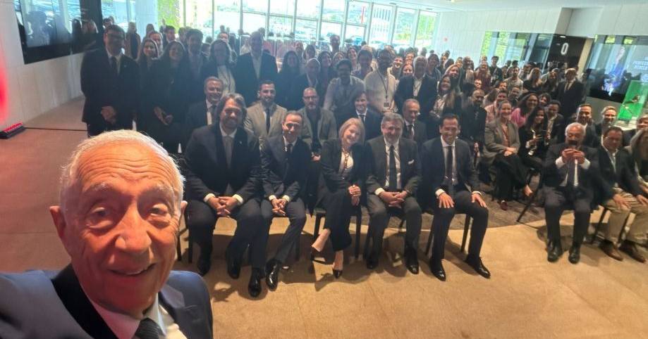Marcelo Rebelo de Sousa homenageado pela Federação Portuguesa de Futebol