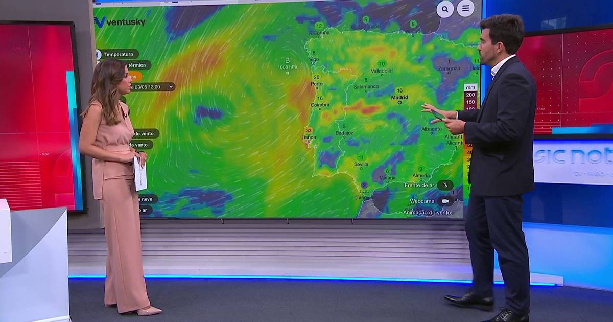 Tem planos para o fim de semana? Prepare-se para chuva, trovoada e vento forte