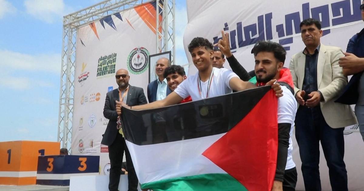 Maratona da Palestina suspensa pela guerra regressa com corrida simultânea em Belém e Gaza