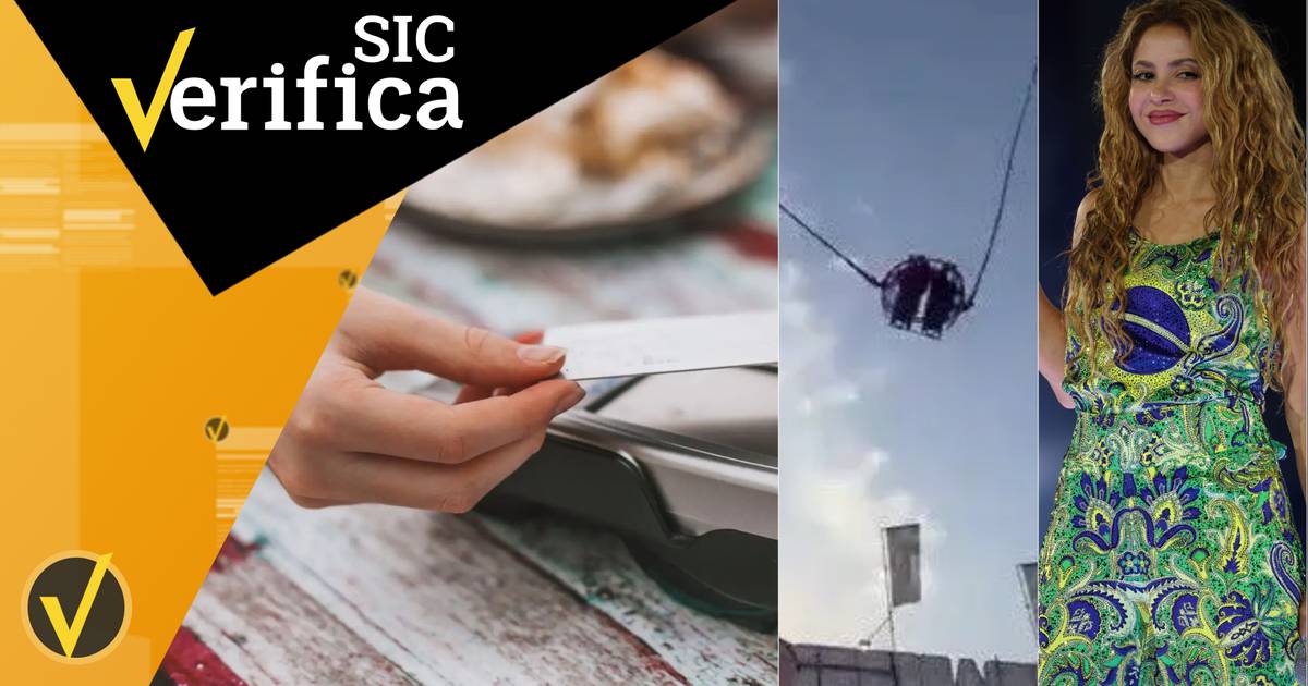 SIC Verifica: subsídio de alimentação, acidente numa feira em Espanha e o (alegado) apoio de Shakira a Bolsonaro