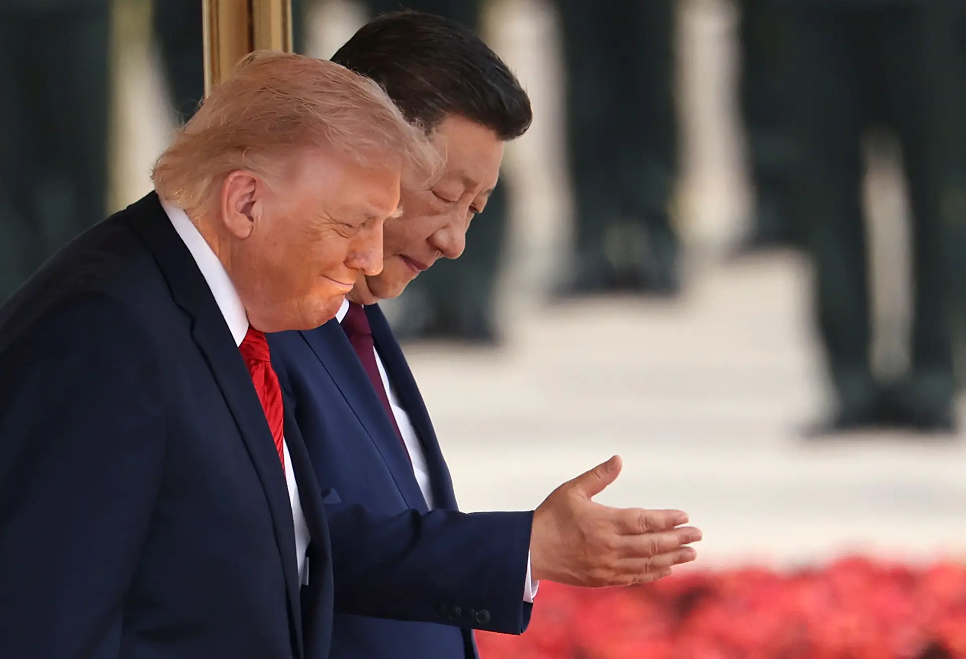 Ações de empresas asiáticas disparam com visita de Trump