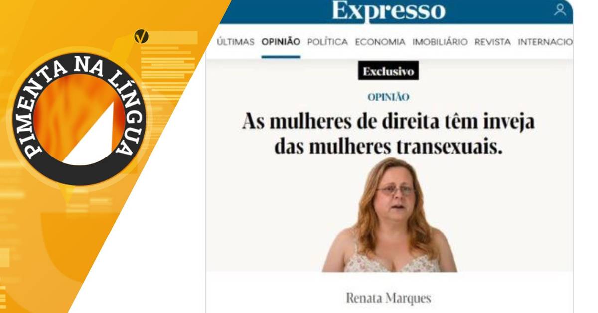 Artigo de opinião que diz que 