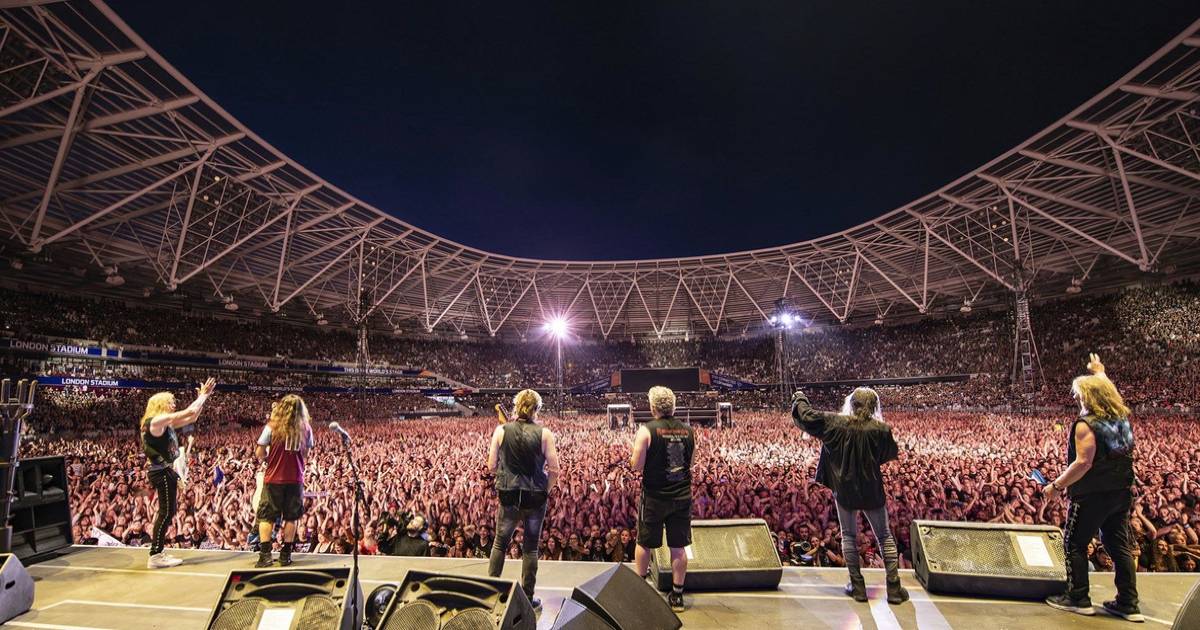 Já está nos cinemas o documentário da banda de heavy metal Iron Maiden