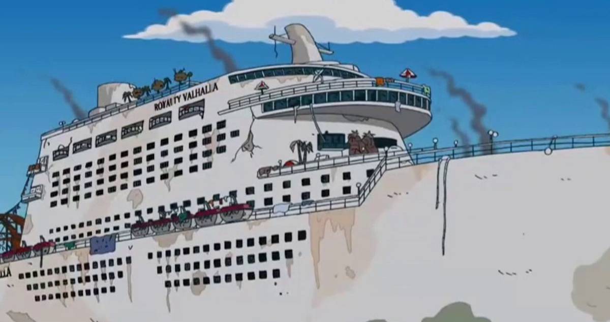Simpsons previram surto de hantavírus em cruzeiro? A SIC Verifica