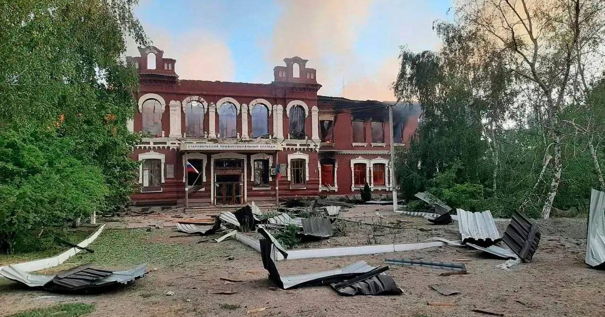 Autoridades russas reportam ataque a residência universitária, Ucrânia mantêm-se em silêncio