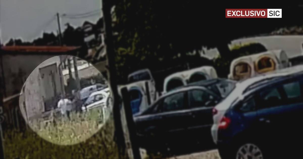 Imagens exclusivas da detenção do casal francês em café de Fátima