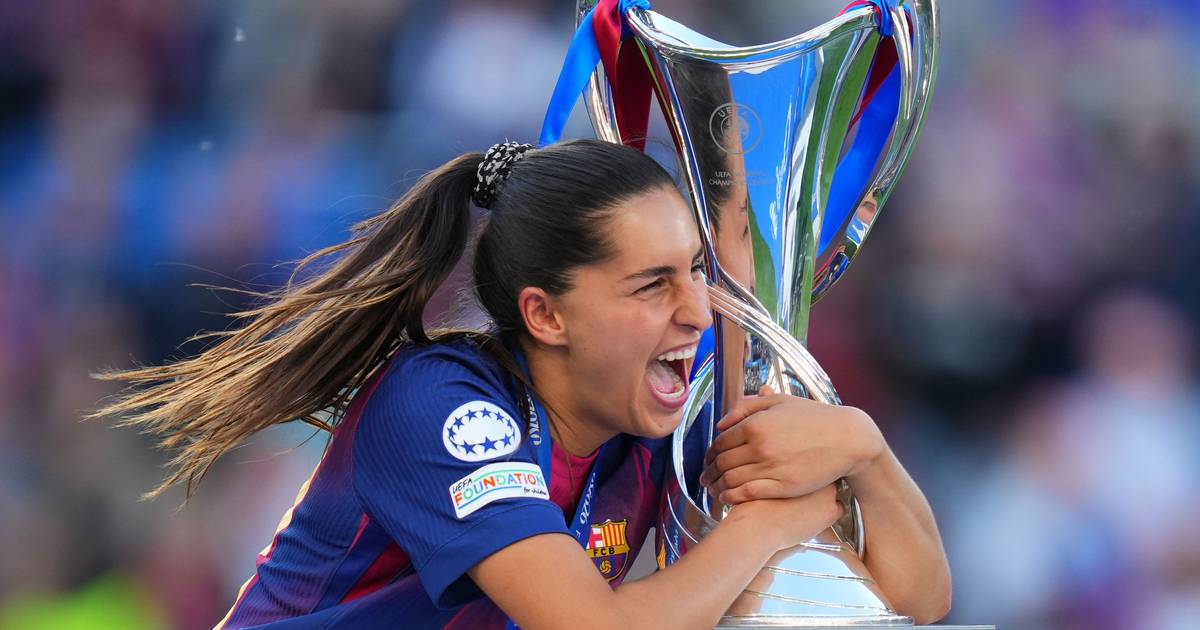 Um ano depois da desilusão em Alvalade, Barcelona de Kika Nazareth conquista Liga dos Campeões feminina com goleada