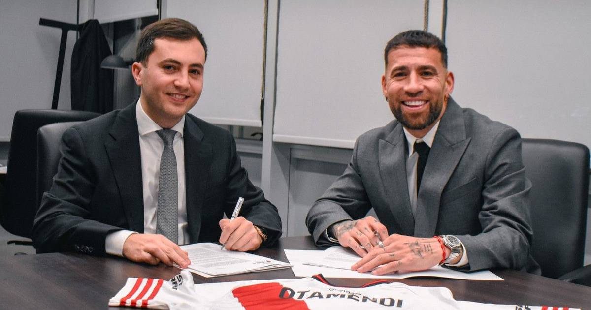Otamendi regressa à Argentina e assina contrato de 18 meses com o River Plate