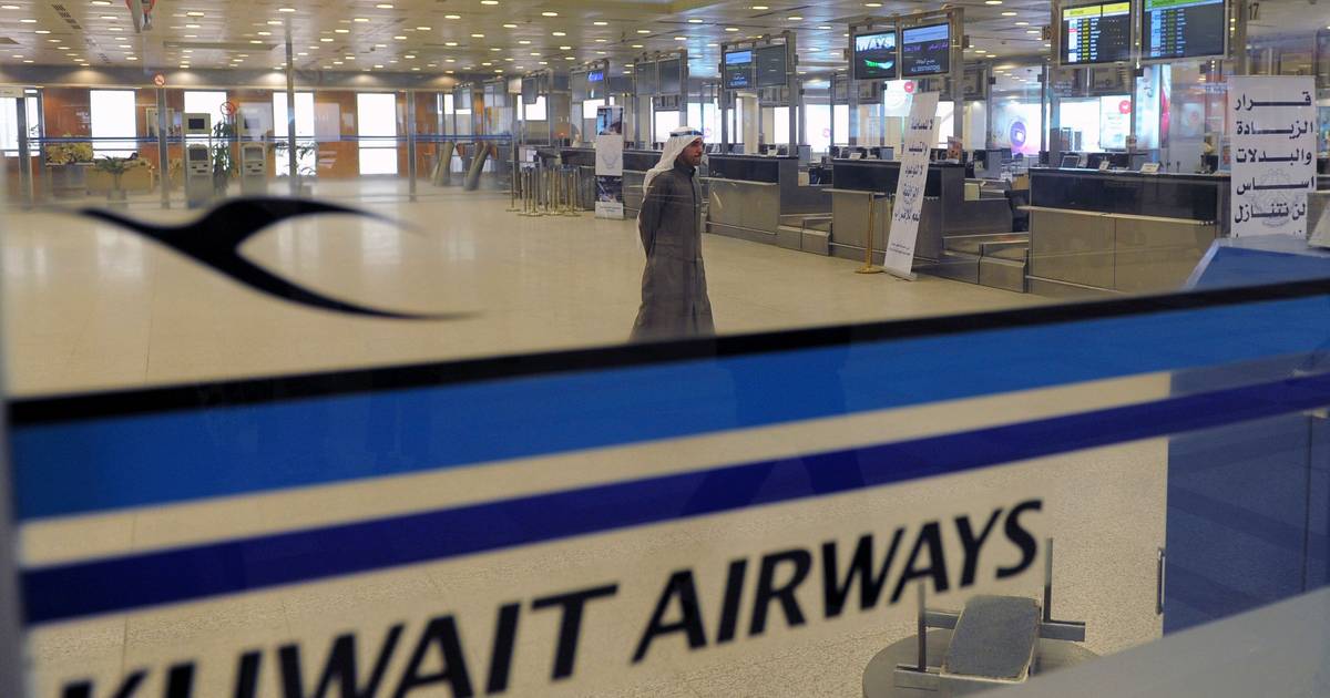 Drones e mísseis iranianos causam feridos no Aeroporto do Kuwait