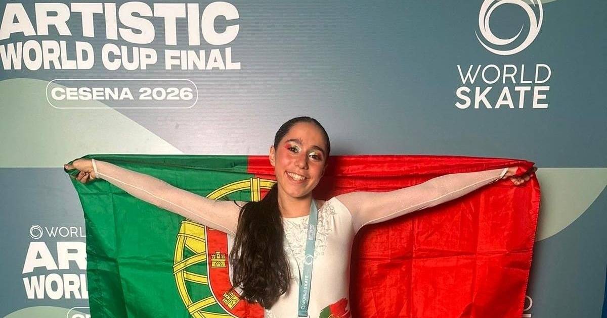 Patinadora portuguesa sagra-se 'bi' campeã da Taça do Mundo