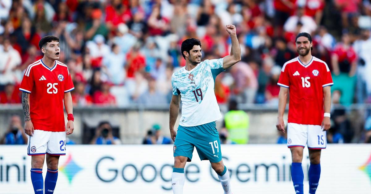 Seleção nacional bate Chile em primeiro teste para o Mundial 2026
