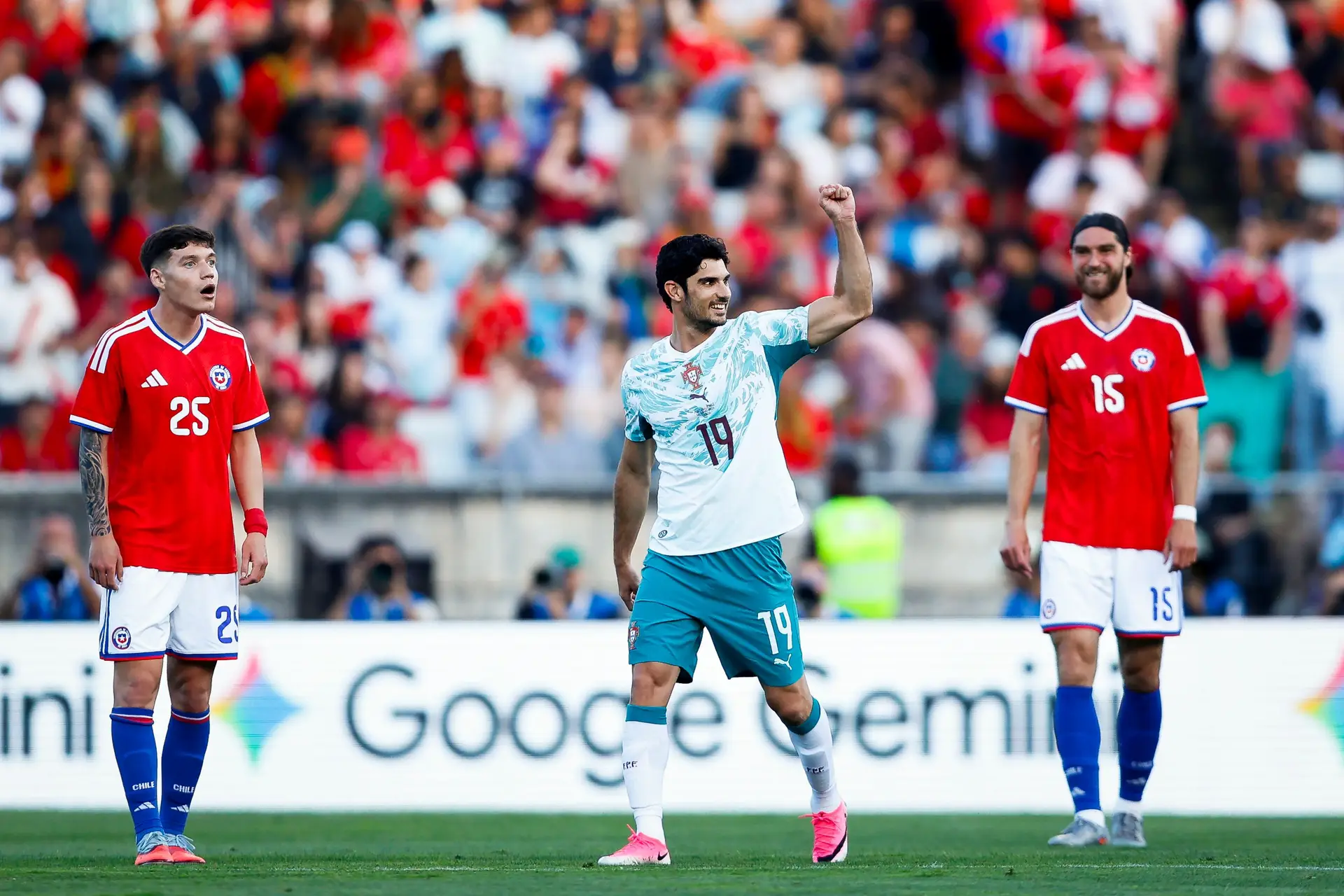 Seleção nacional bate Chile em primeiro teste para o Mundial 2026