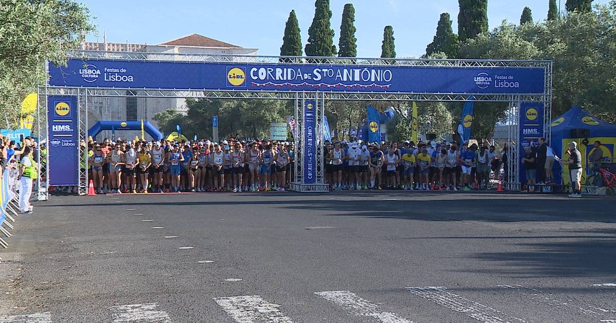 Corrida de Santo António em Lisboa com recorde de 7 mil part