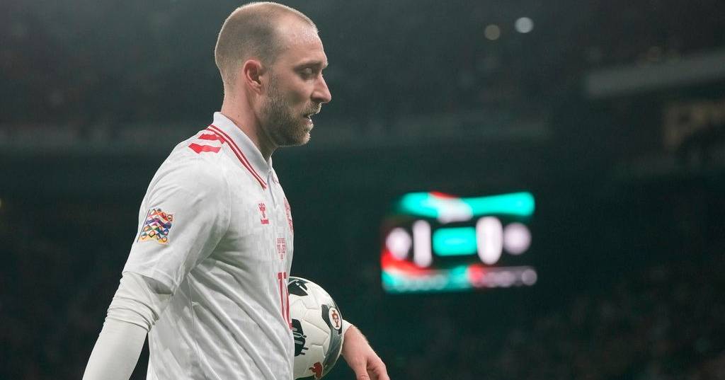 Futebolista Christian Eriksen está estável e deve ter alta h