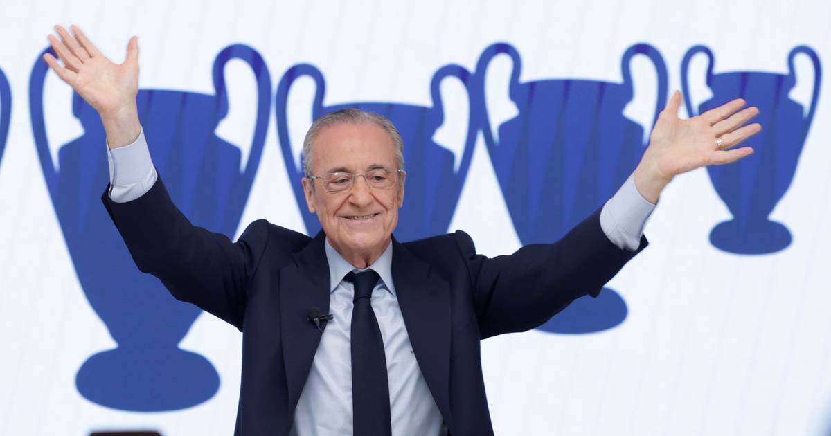 Florentino Pérez reeleito presidente do Real Madrid