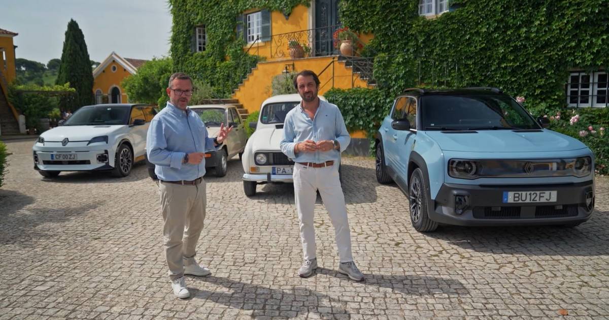 Renault 4 e 5 E-Tech recuperam design Icónico com 