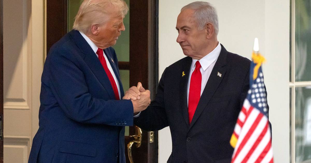 Donald Trump garante que Benjamin Netanyahu não lhe desobede