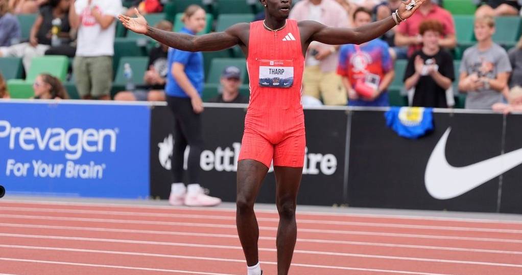 Atleta norte-americano Ja'Kobe Tharp bate recorde 