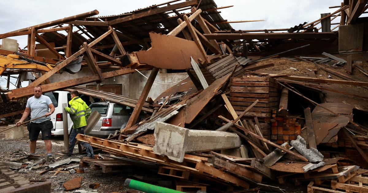 Norte da Eslovénia atingido por tempestade devasta