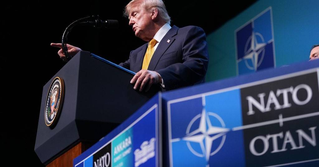 Trump dice que España 'se redimió' al acordar pago a la OTAN