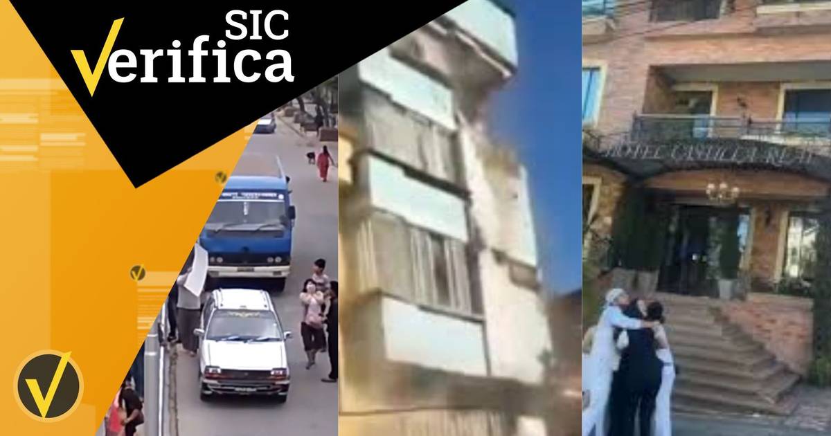 Viu estes vídeos? Imagens impressionam, mas não mostram sismo que atingiu o Peru