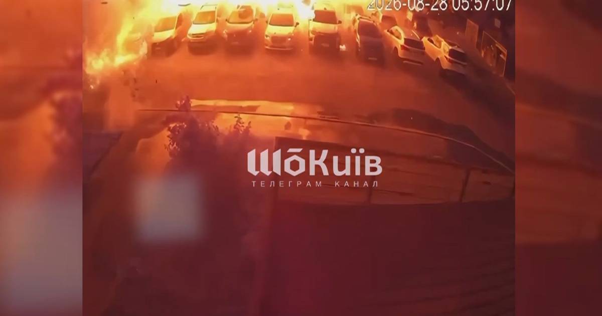 Frau entkommt Explosion nach russischem Luftangriff in der Nähe von Kiew