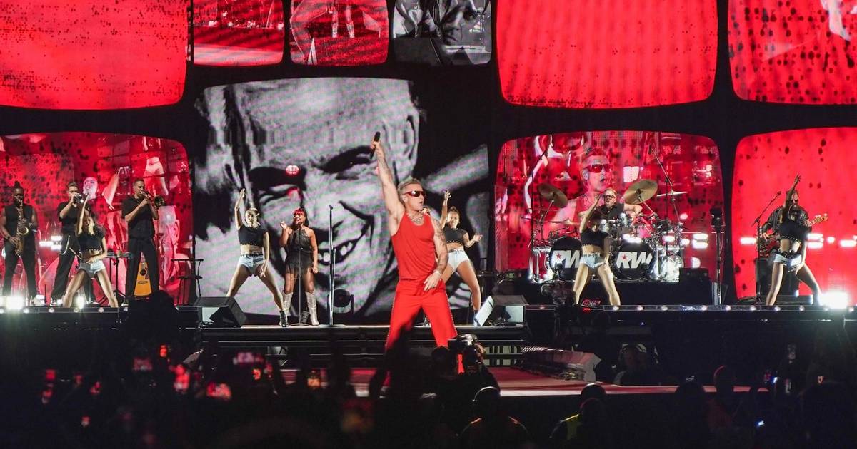 Robbie Williams: "Como descreveria o público português? Um abraço enorme e caloroso"
