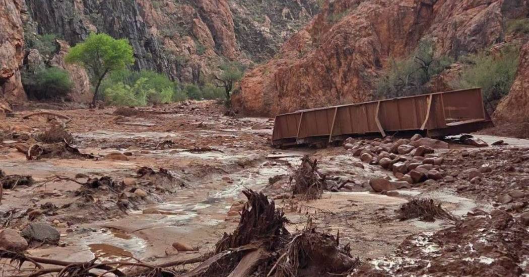 Un mort confirmé et 15 disparus dans des crues soudaines au Grand Canyon