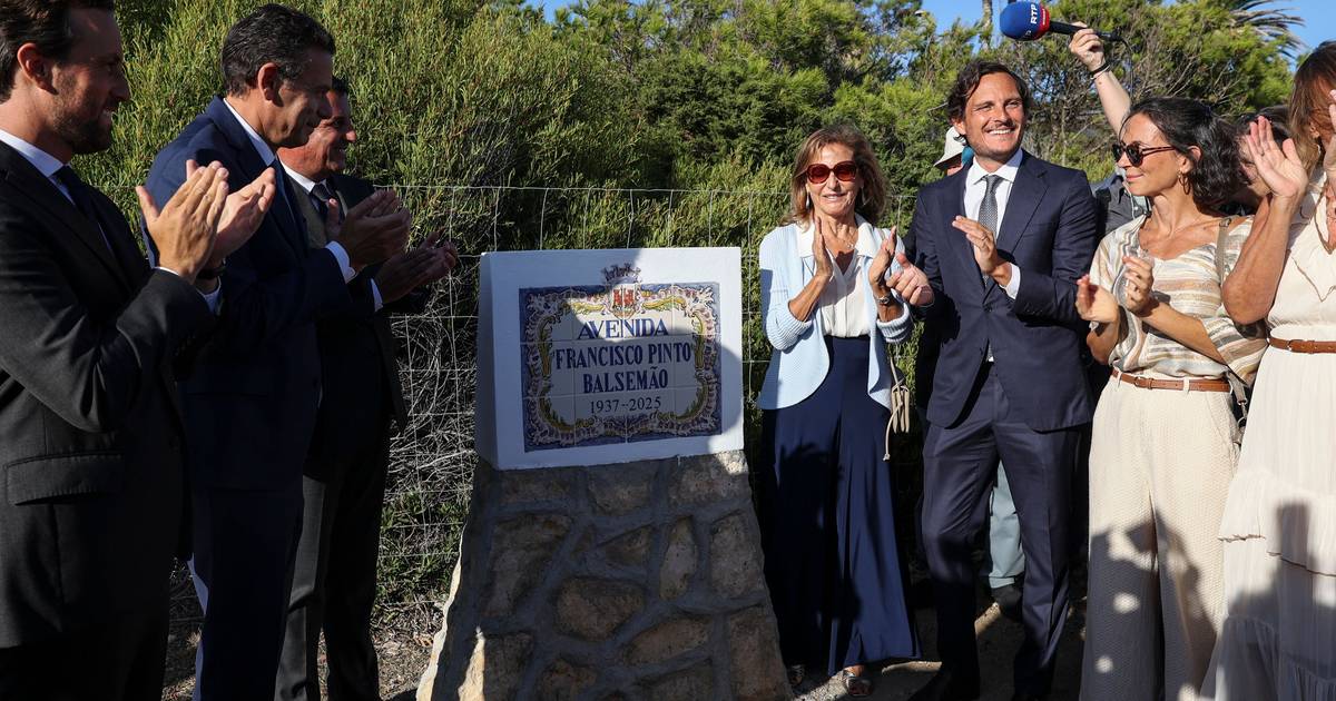 Cascais inaugura Avenida Francisco Pinto Balsemão: homenagem aconteceu no dia em que completaria 89 anos