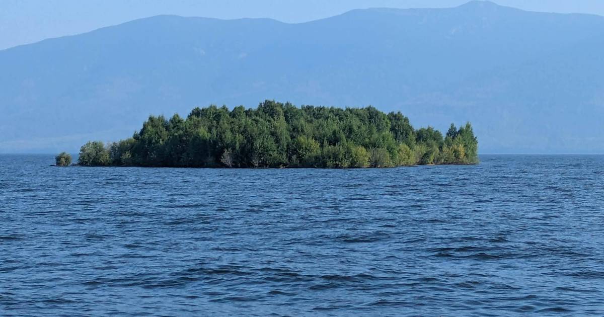 The island that disappeared in Canada reappeared... 30 kilometres later