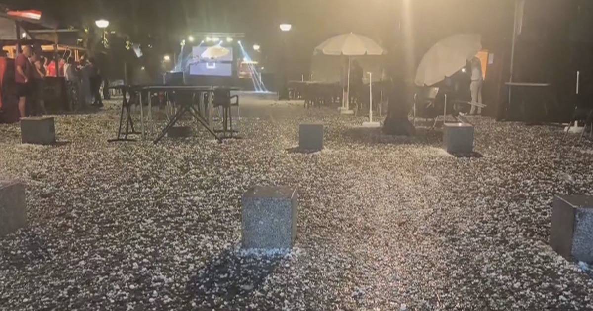 Regen, Hagel und starker Wind: Extremes Wetterphänomen richtet Verwüstungen im Norden des Landes an