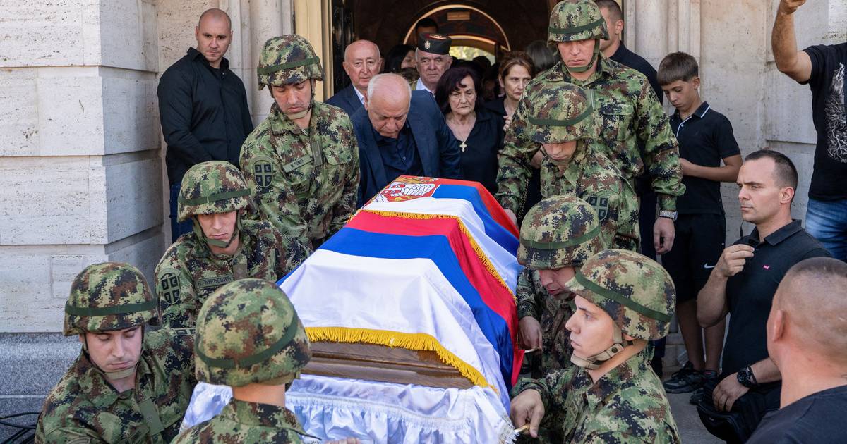 Thousands of people attended the funeral of Ratko Mladic, the "Butcher of Bosnia"