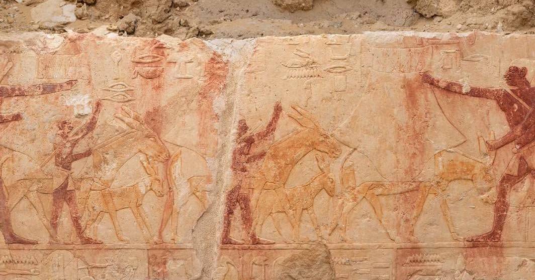 Archeologi trovano tomba egizia con più di 4.000 anni con colori originali preservati
