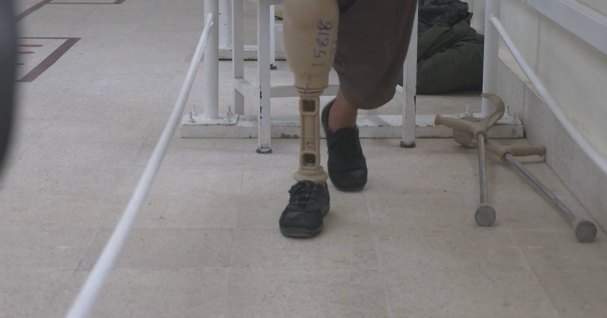 Afghanen lernen, nach katastrophalen Kriegsverletzungen erneut zu leben