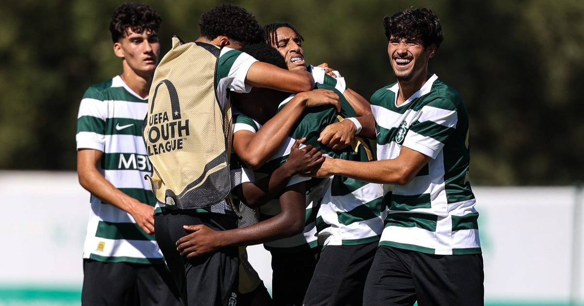 Sporting marca ao 'cair do pano' e empata com Galatasaray no arranque da Youth League