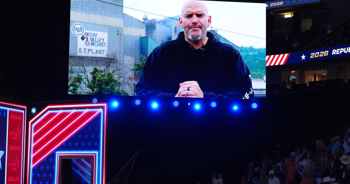 Demokrat John Fetterman sorgt für kontroversen Auftritt auf republikanischer Konvention in Dallas
