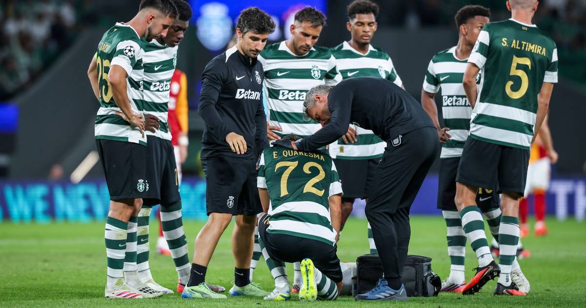 Quaresma si è sentito male e ha ritardato la ripresa della partita dello Sporting