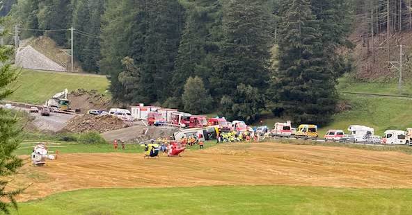 Busunfall in der Schweiz fordert mehrere Tote und Verletzte