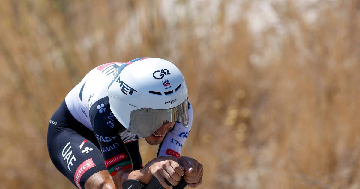 João Almeida em terceiro lugar no contrarrelógio da Volta a Espanha