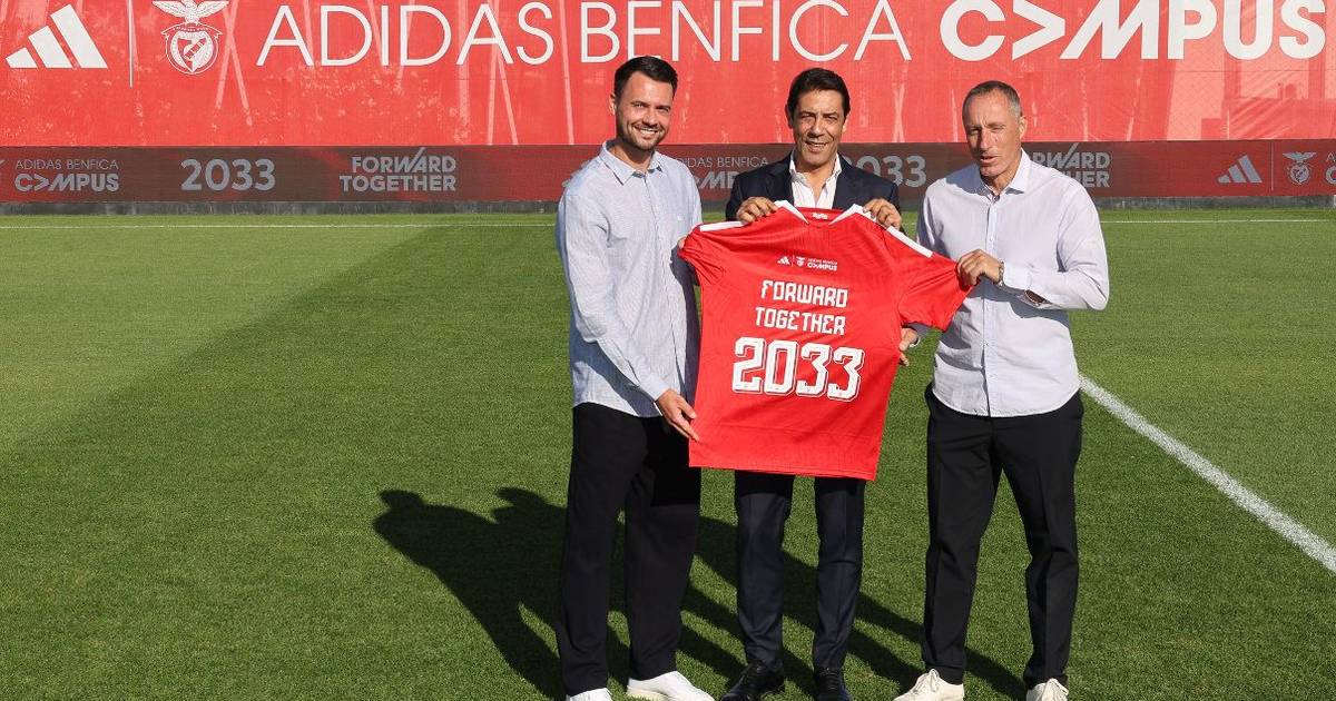 Benfica verlängert Partnerschaft mit Adidas bis 2033 und benennt Trainingszentrum um