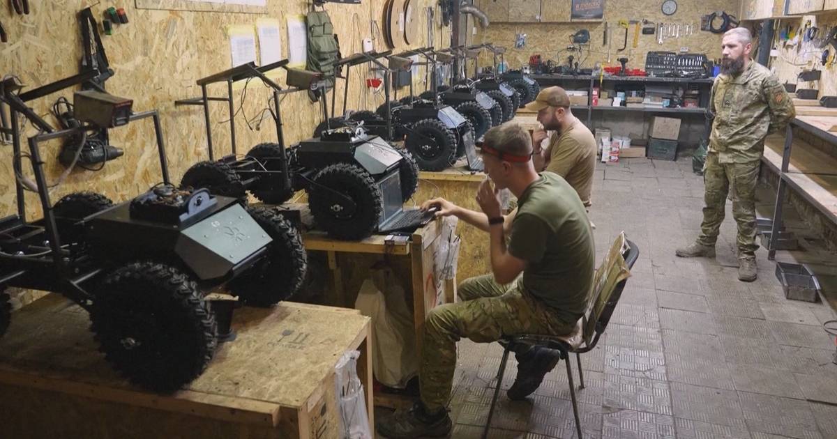 Technology advance is a hope for Kyiv: more and more robots replace military personnel on the front line