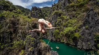 Red Bull Cliff Diving - El Nido, Philippines