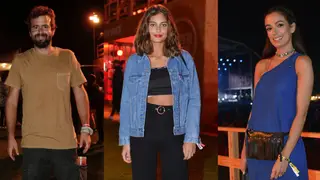 Famosos divertem-se no primeiro dia do Super Bock Super Rock