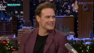 Sobre Sam Heughan: "A estrela televisiva de uma série de época mais sensual de sempre"