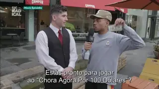 Chance The Rapper sai à rua - Serias capaz de chorar por 100€?